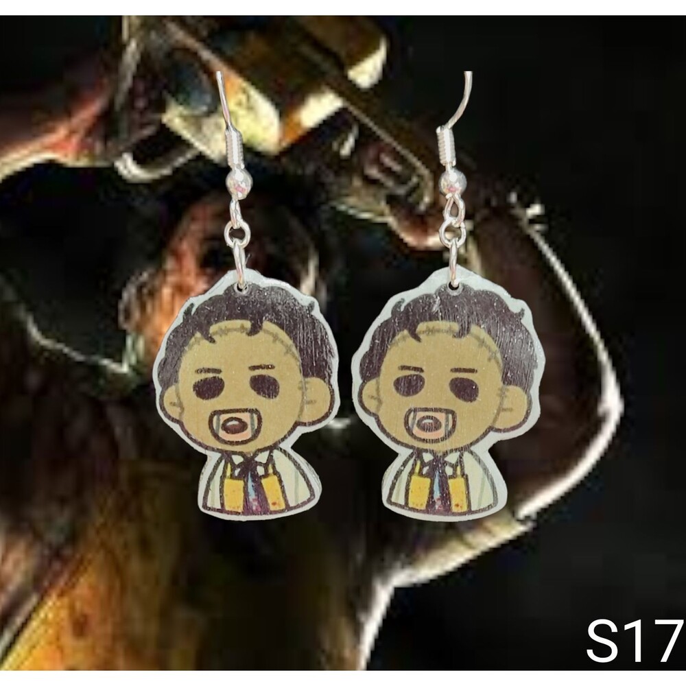 Leatherface Earrings